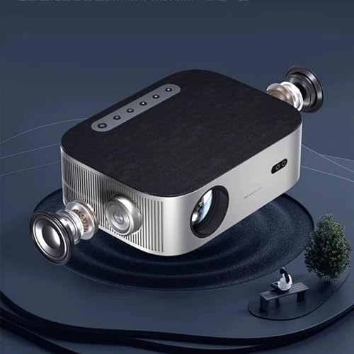 None Home Theater Movie TV Projector Portable Wall Projection