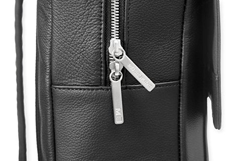 Moleskine Lineage Backpack, Leather, Black