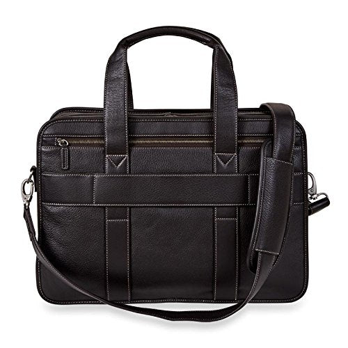 Levenger Bomber Jacket Expandable Brief 2.0 - Mocha