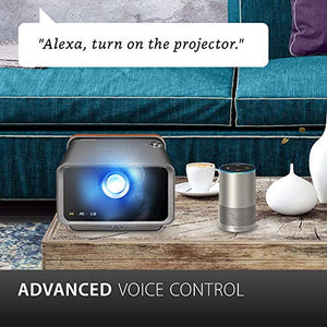 ViewSonic X10-4K True 4K UHD Short Throw LED Portable Smart Home Theater Projector Compatible with Amazon Alexa and Google Assistant (2019 Model)
