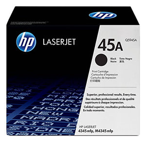 HP 45A (Q5945A) Black Toner Cartridge for HP LaserJet 4345