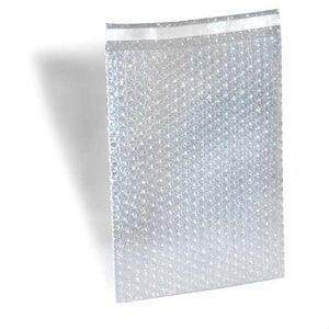 Bubble Cushioning Wrap Self-Seal Bubble Pouch Bags, 8x11.5 inch, 1400 Count, Clear