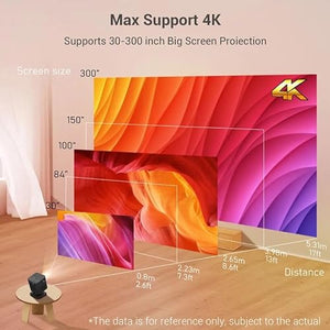 None SMTYY 3D 4K Cinema Home Theater Smart Android Mini Portable Projector