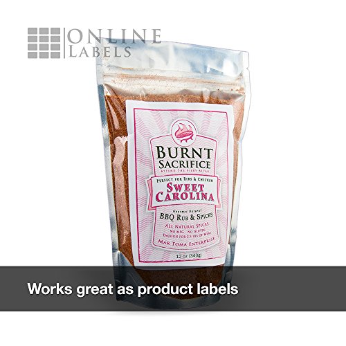 3.5 x 5 Rectangle Mailing, Shipping Labels - Permanent, White Matte - 4-Up - Perforated - Pack of 8,000 Labels, 2,000 Sheets - Inkjet/Laser Printers - Online Labels