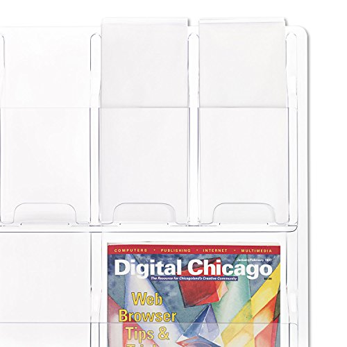 Safco SAF5605CL Literature Display Rack