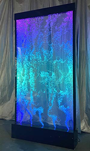 SDI Factory Direct LED Lighting Bubble Wall Fountain 40" x 79" Floor Standing