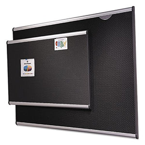Quartet B347A Bulletin Board, Foam, 6-Ft x4-Ft, Aluminum Frame