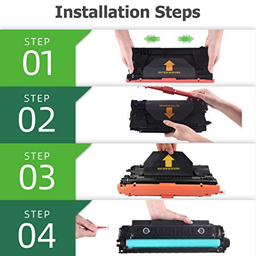 Aztech Compatible Toner Cartridge Replacement for HP 655A CF450A CF451A CF452A CF453A Enterprise M652dn M653dn M653 M652 M652n M653dn M653dh M653x Printer (Black Cyan Yellow Magenta 4-Pack)