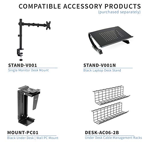 VIVO Electric Height Adjustable 60 x 24 inch Stand Up Desk, Dark Walnut Solid One-Piece Table Top, Black Frame, Standing Workstation with Push Button Controller, DESK-KIT-E5B6D