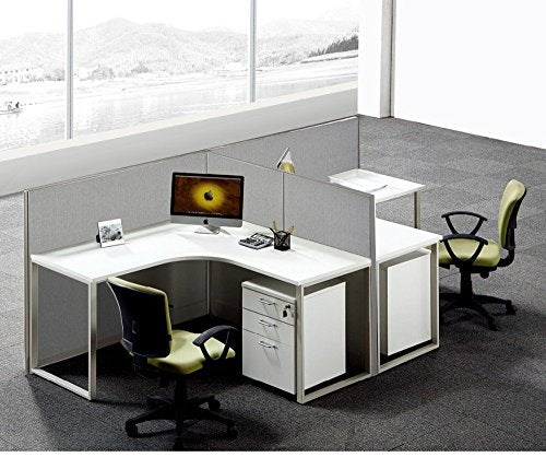 GOF Freestanding T-Shaped Office Partition - Large Fabric Room Divider Panel, 60" D x 120" W x 72" H