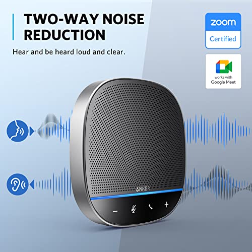 Anker PowerConf S500 Speakerphone (2 Pack) + 647 Charging Station (100W) + 10-in-1 Power Strip