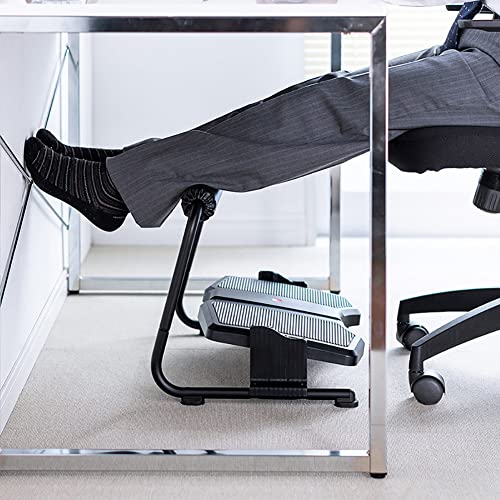 Generic Adjustable Lift Foot Pedal - 3 Height Adjustments, Massage Surface, Under Desk Footrest