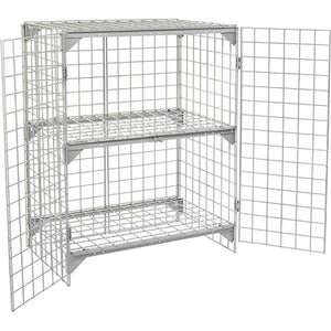 Global Industrial Wire Mesh Security Cage 36"W x 24"D x 48"H