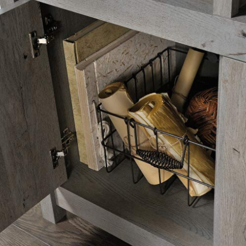 Sauder 422868 Cannery Bridge Storage Wall, Mystic Oak Finish