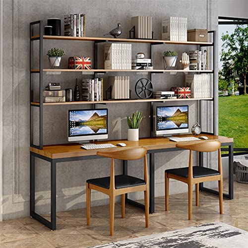 VENBER Computer Desk with Integrated Writing Desk - Study and Office Desk Combination