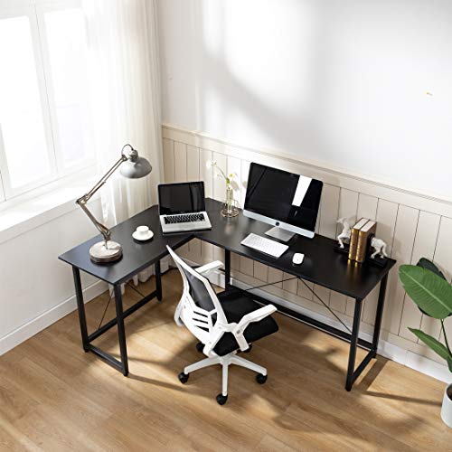 Sengo L Shaped Computer Desk Home Office Desks Work Table Gaming Desk Study Writing Table Workstation Home Office Furniture