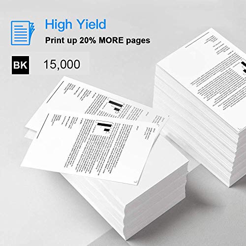 5 Pack (Black) Compatible D305L MLT-D305L Black Toner Cartridge use for Samsung ML-3750ND Printer (High Yield)