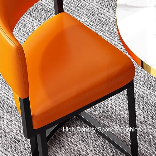 PAKMEZ Office Reception Room Club Table and Chair Set - Round Table for Home, Tea Shop, Coffee Shop - Color: L