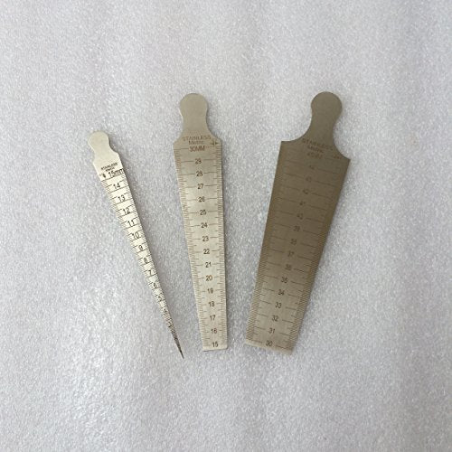 JINSLU Welding Tool Kit Welding Measure Gauge Combine Suit 16 Piece/Set test ulnar welder inspection welding gauge