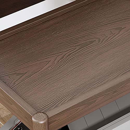 CPU Stand CPU Bracket Desktop Host Base Wood Bracket Double-Layer Shelf Printer Bracket PC Shelf