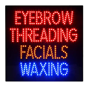 LED Beauty Salon Sign for Business, Super Bright LED Open Sign for Beauty Salon Electric Advertising Display Sign for Nail Salon Shop Store Storefront Window Decor. (HSE0276)