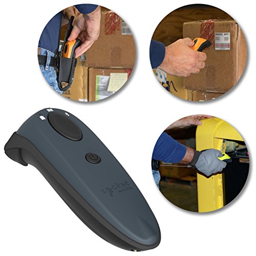 Socket Mobile CX3357-1679 DuraScan D700, 1D Imager Barcode Scanner, Gray, 1.5" Height, 1.6" Width, 5.2" Length