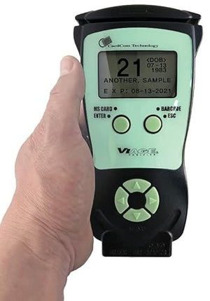 ViAge Handheld ID Scanner for Age Verification and ID Checking - CAV3200 Model by CardCom