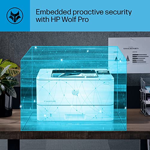 HP LaserJet Pro 4001dwe Monochrome Wireless Printer with HP+ Smart Office Features