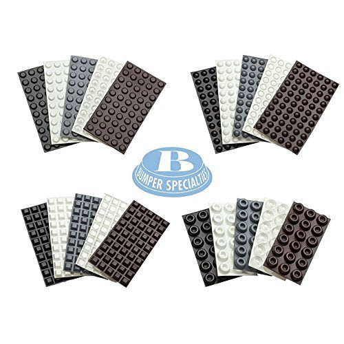 Bumper Specialties, Inc. Recessed Rubber Door Stoppers/Wall Protectors .500" x .140" - 5,000 pcs/Box - BS18 Clear