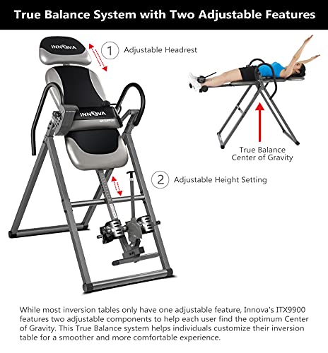Innova ITX9900 Inversion Table with Air Lumbar Support