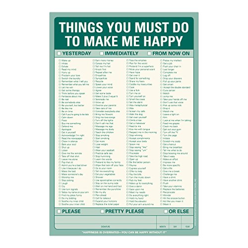 Things You Must Do: Pad