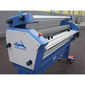 Qomolangma US Stock - 63in Full-auto Wide Format Laminator with Heat Assist & Stand