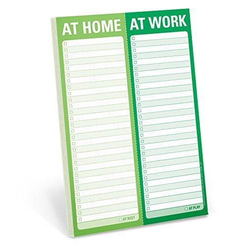Knock Knock At Home / At Work Perforated Pad