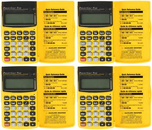 Calculated Industries Project Calc Plus MX CD - 4-Pack Mathematical Calculator