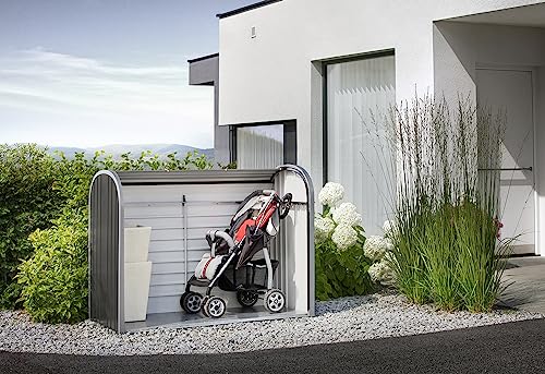 Biohort StoreMax Storage Locker 73720 - Metallic Dark Grey/Silver