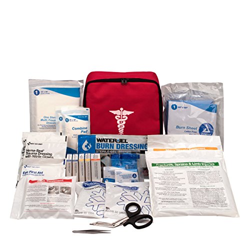 First Aid Only 3300 97 Piece Emergency Response Backpack Kit in Fabric Case