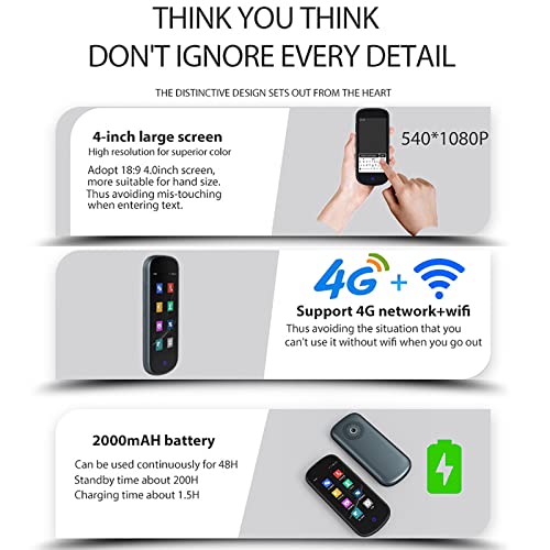 inBEKEA Portable Foreign Language Translators Device - Two Way Voice Interpreter