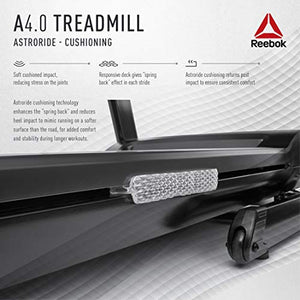 Reebok A4.0 Treadmill - Silver - 120V