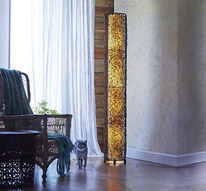 Eangee Home Designs 314 XL N Durian Floor Lamp