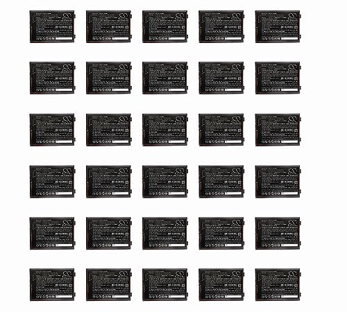 XSPLENDOR (30 Pack) Battery for Honeywell CT40 CT40XP CT50-BTSC 4000mAh