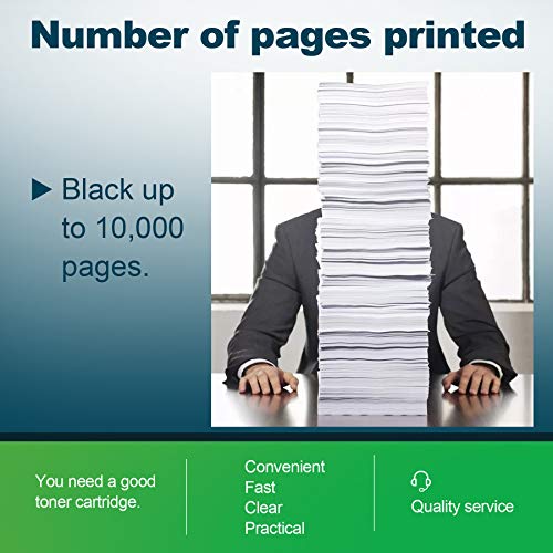 2 Pack Black MLT-D203E D203E High Yield Toner Cartridge Replacement for Samsung ProXpress M3870FW M4070FR M3820DW M4020ND M3370FD M3320ND Printer Toner.