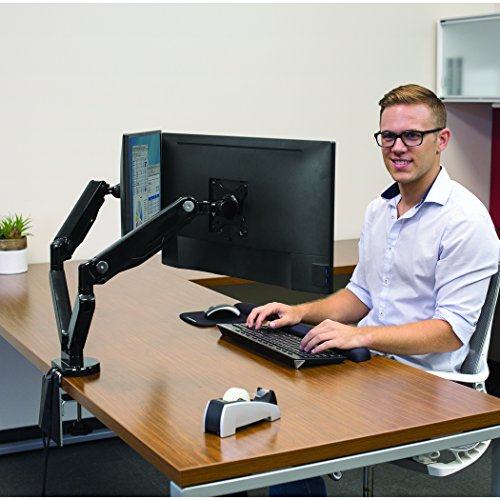 Fellowes Platinum Series Adjustable Dual Monitor Arm (8042501)