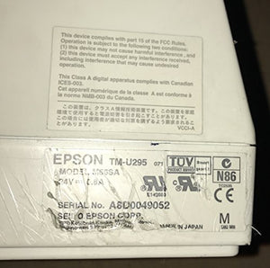 Epson TM-U295P Receipt Printer (C31C178262)