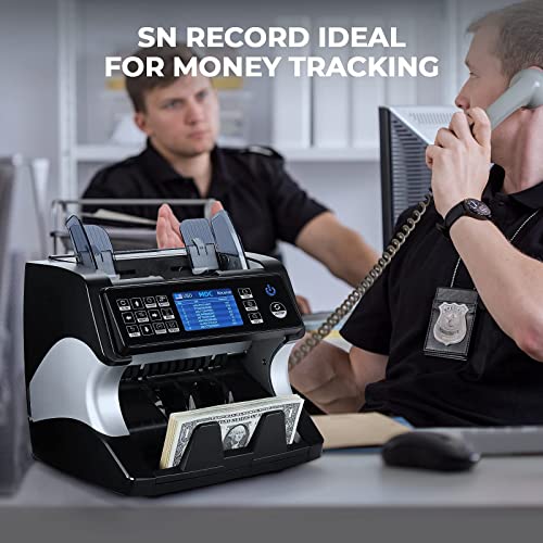 Printer and IMC01-BK Money Counter Machine Mixed Denomination