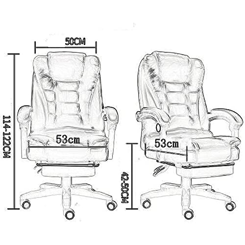 QZWLFY Executive Office Chair - Big and Tall High Back Computer Chair