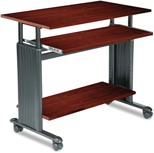 Safco Products 1926CY Muv Adjustable-Height Desk, Cherry