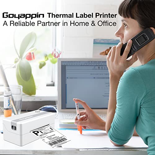 Shipping Label Printer 4x6, Thermal Label Printer, Commercial Thermal Label Maker, Support Win & Mac & Linux for Home Business Office, Etsy, Shopify, Ebay, Amazon, FedEx, UPS