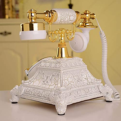 GagalU Retro Antique Telephone with Caller ID and Double Ringtone 25×20×17 cm