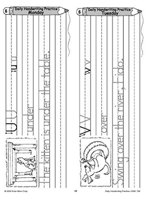 Daily Handwriting Practice :Traditional Manuscript