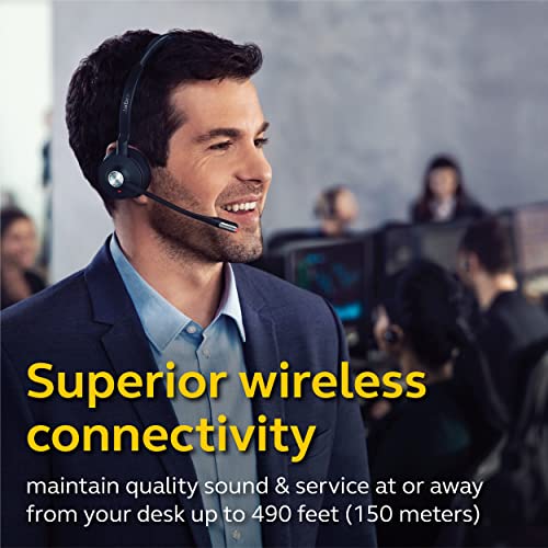 Jabra Engage 75 Wireless Stereo Headset with Noise-Cancelling Microphone